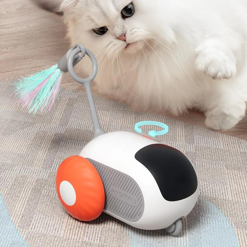 Ratón Robótico Interactivo para Gatos – Juguete Automático USB Recargable