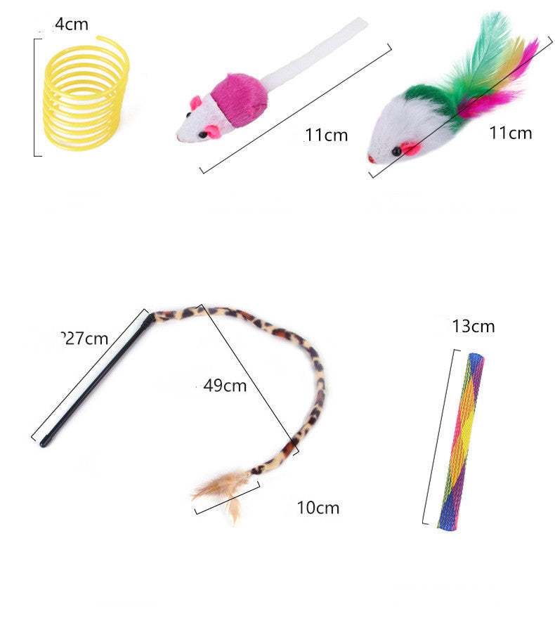 Set de 22 Juguetes para Gatos - Kit Completo de Entretenimiento y Estimulación