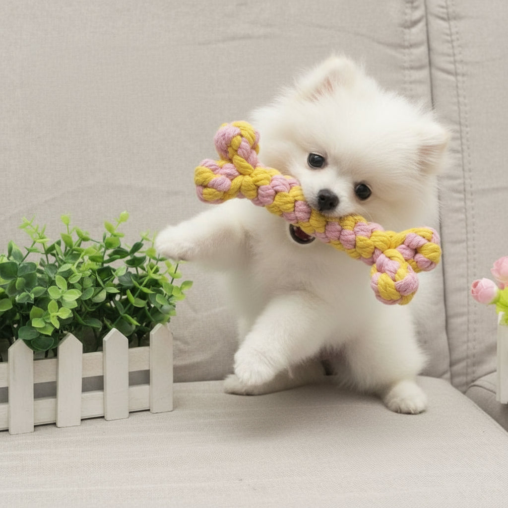 Juguete de Cuerda Anudada para Perros - Diseños Adorables de Animales