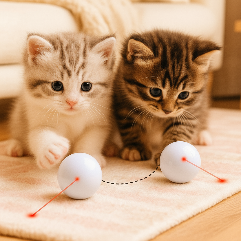 ✨ Luz Mágica USB para Gatos 🐾