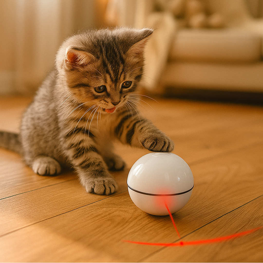 ✨ Luz Mágica USB para Gatos 🐾