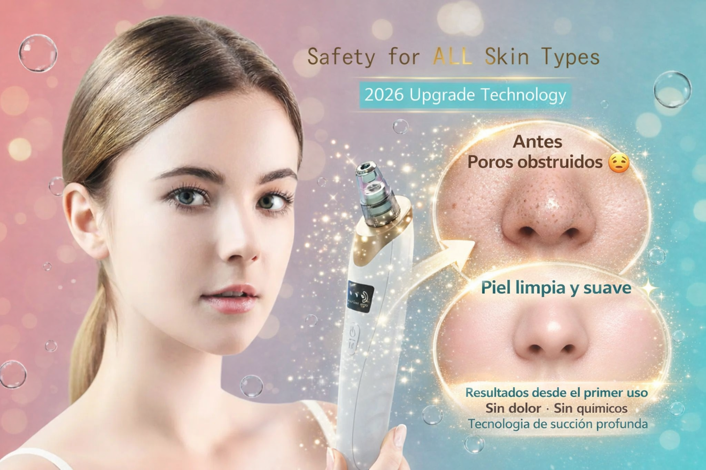 PoreVac Pro™ | Limpiador de Poros Profundo