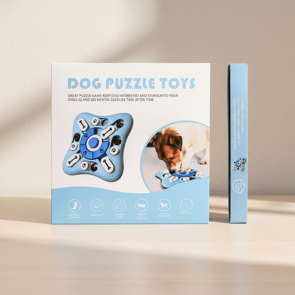 Empaque de juguete puzzle para perros - versión profesional