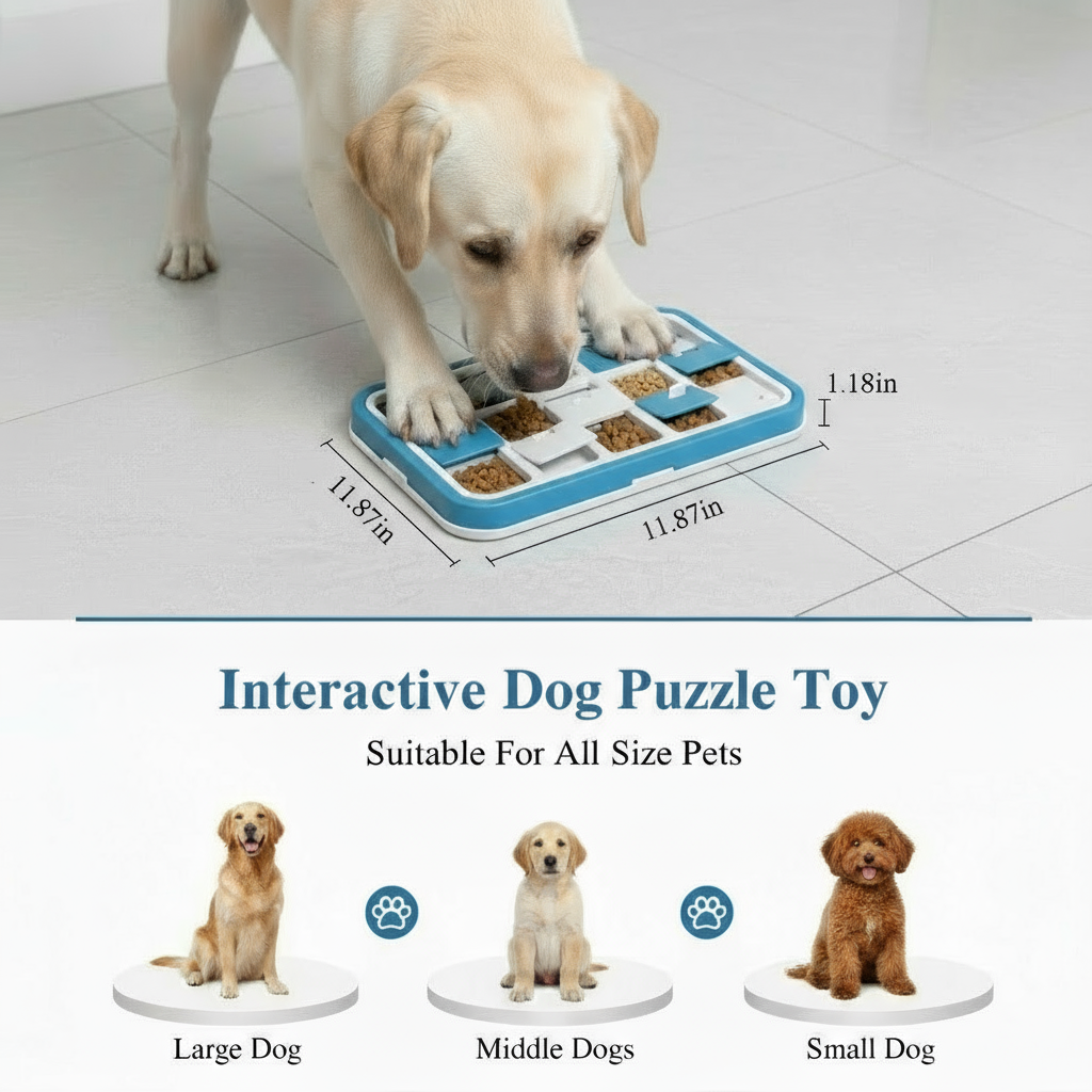 Juguete puzzle interactivo para perros - versión profesional